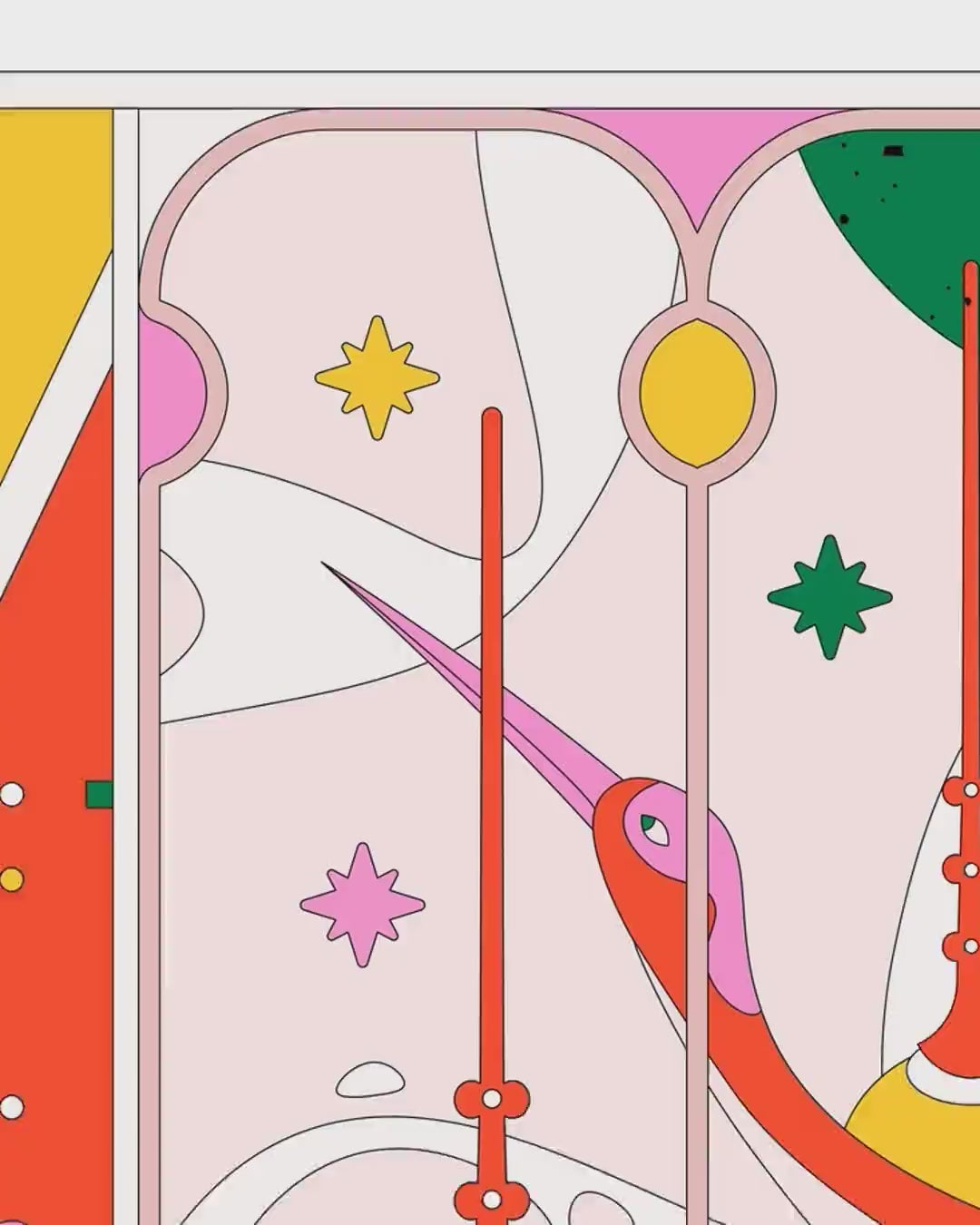 Artwork detail scan video