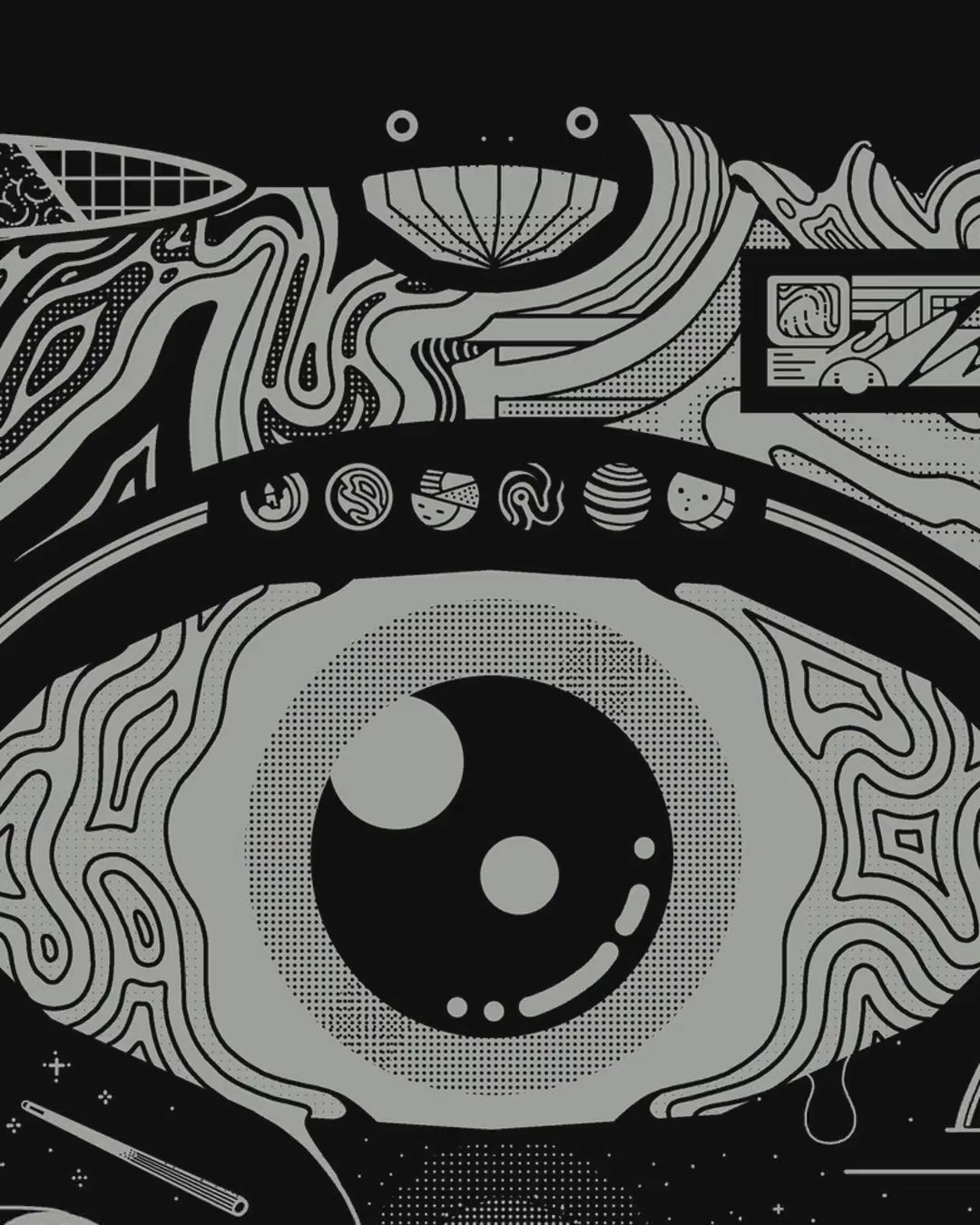 Artwork detail scan video