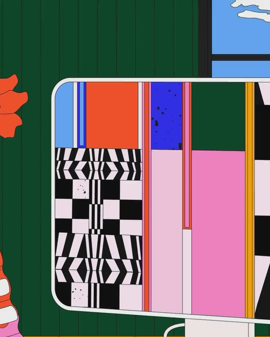Artwork detail scan video