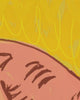 Close-up detail scan of "Greyhound Running" by Scared of Moths