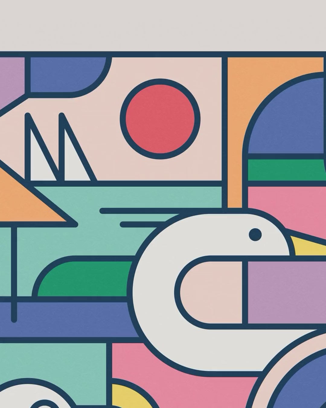 Artwork detail scan video