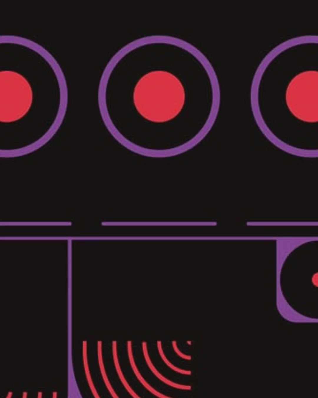 Close-up detail scan of "悪寒#1 (Shiver)" by Kenichi Minami