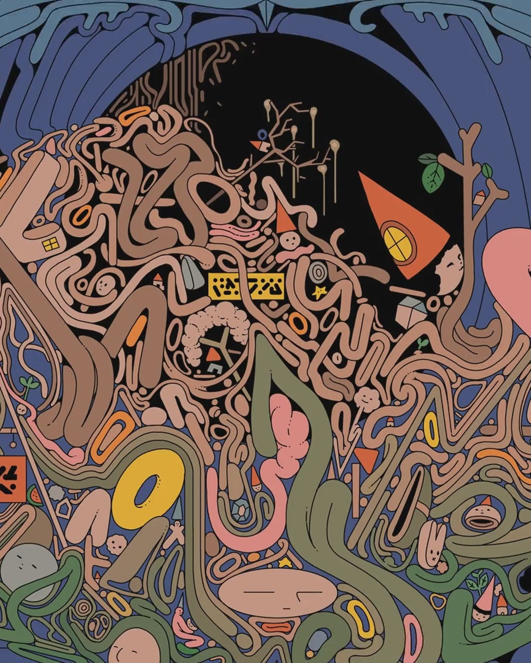 Artwork detail scan video
