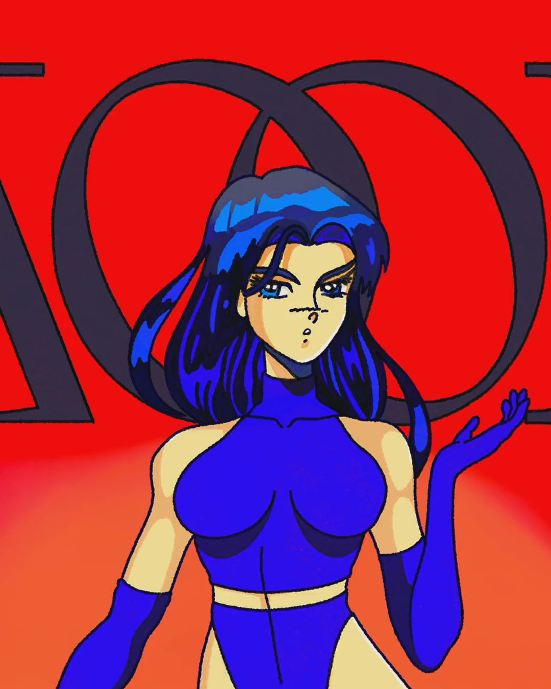 Artwork detail scan video