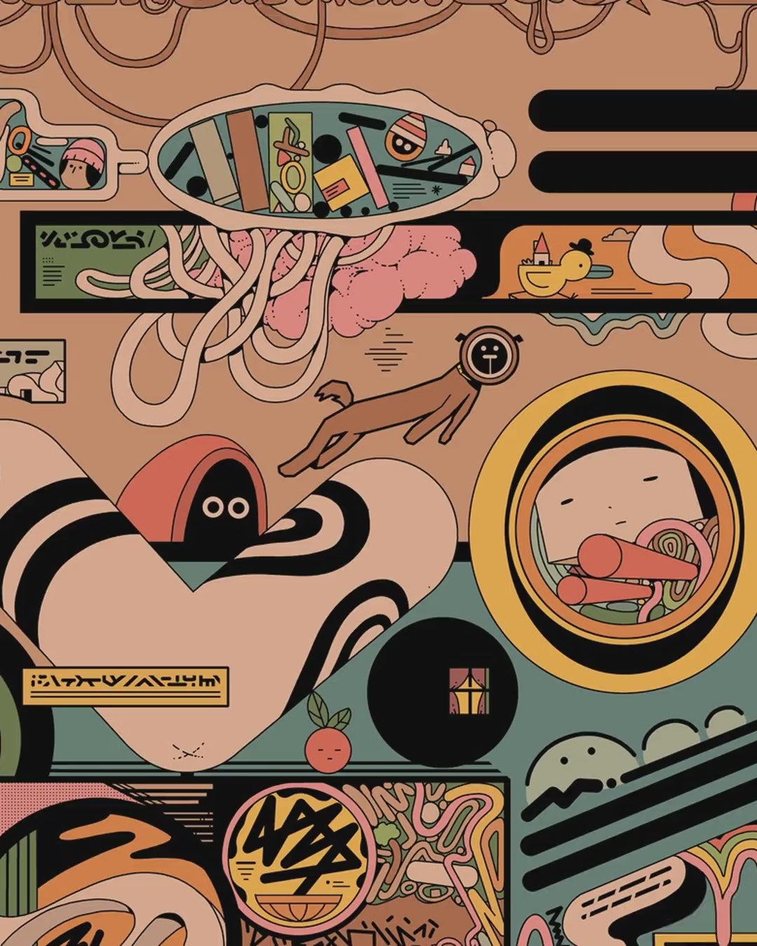 Artwork detail scan video