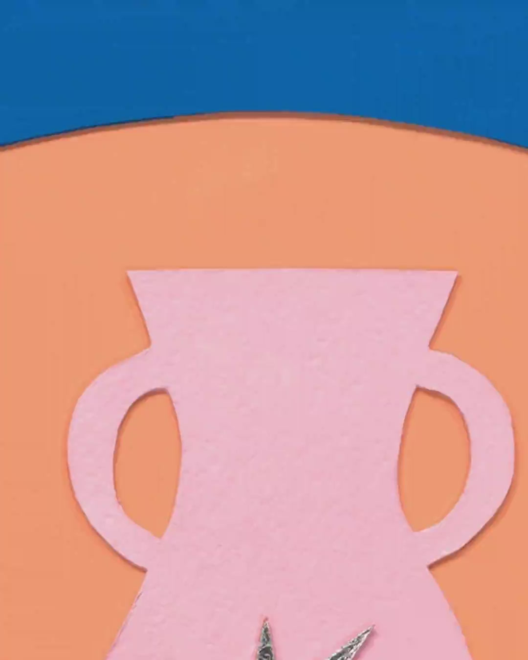 Close-up detail scan of "Don't Be A Stranger" by Studio Flos