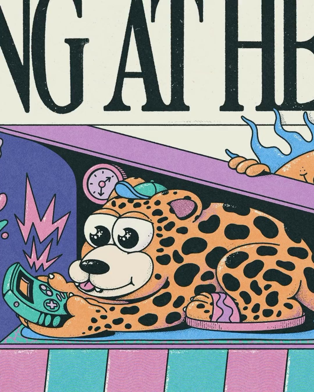 Artwork detail scan video