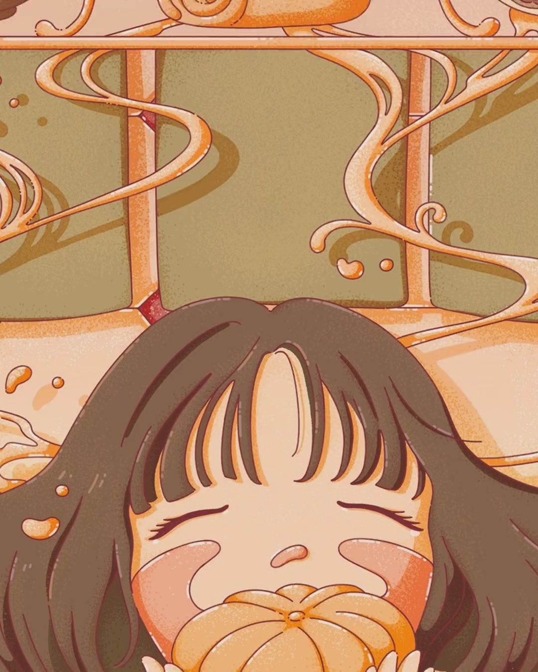 Artwork detail scan video