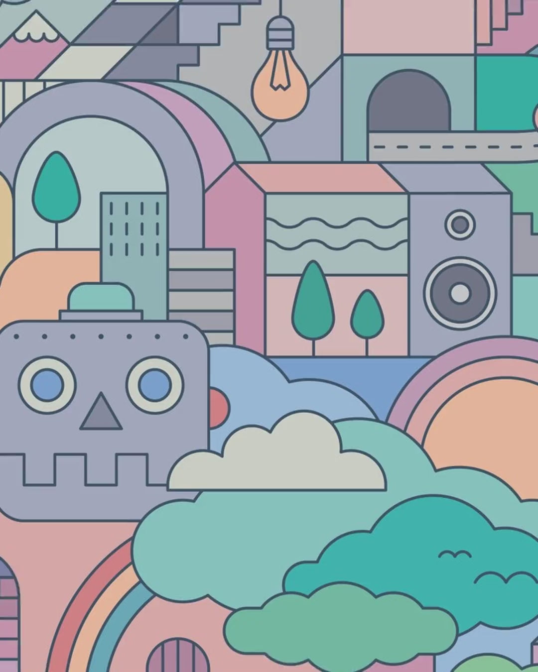 Artwork detail scan video