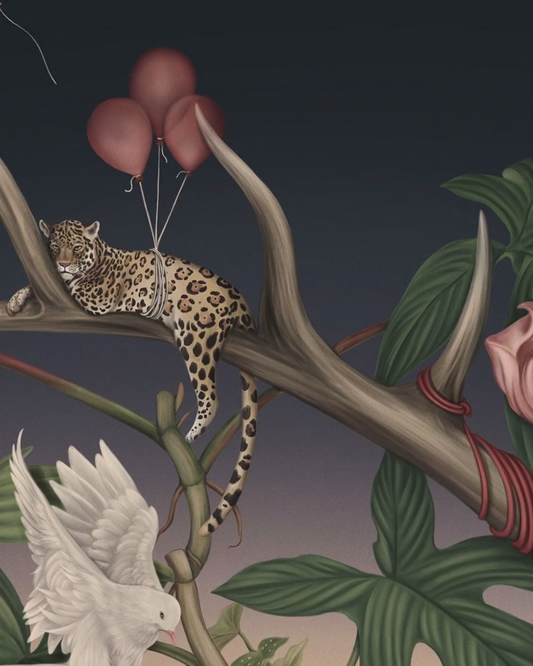 Artwork detail scan video