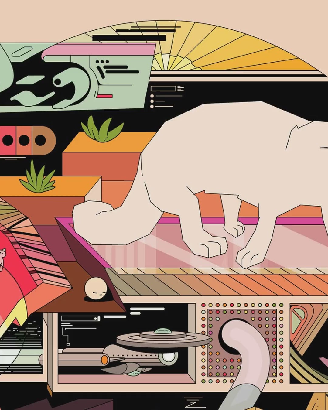 Artwork detail scan video