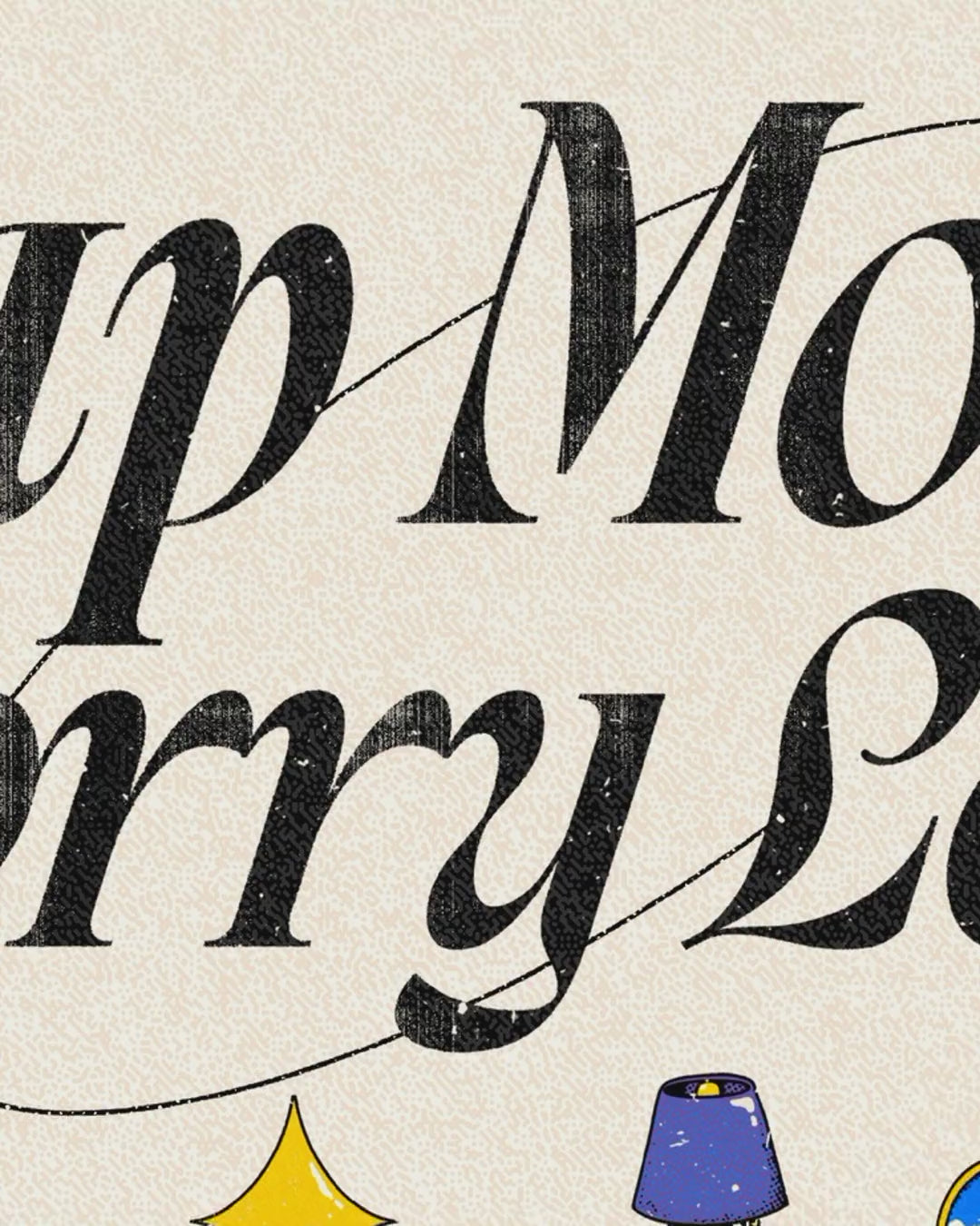 Playful Typography Art Print - Nap More by My Sunbeam | East Side