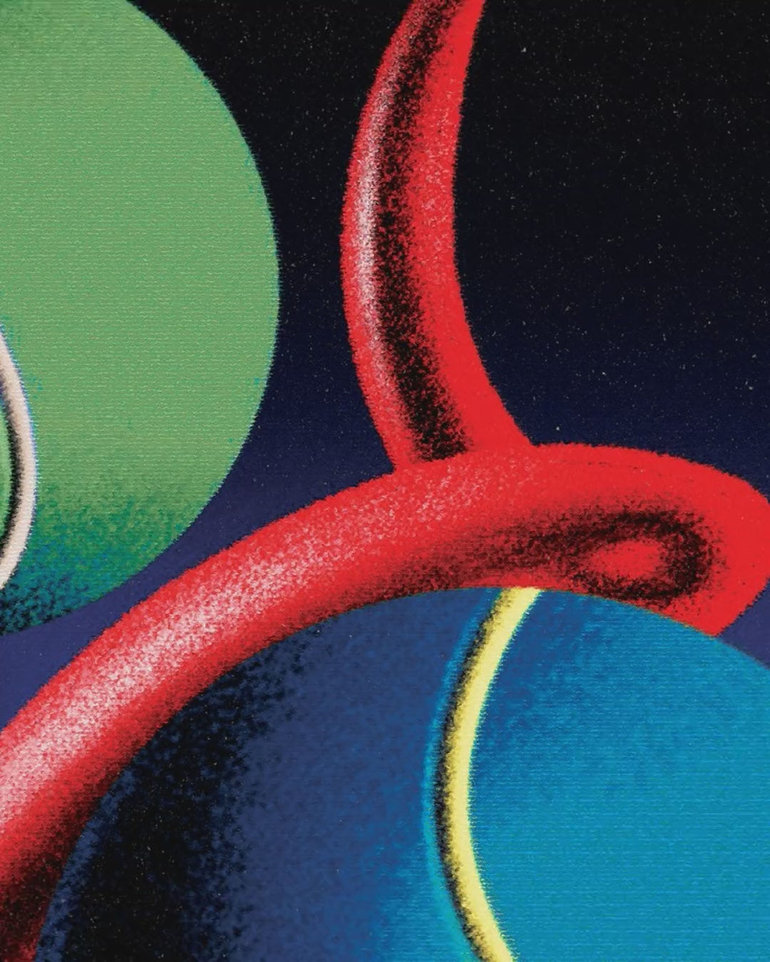 Artwork detail scan video