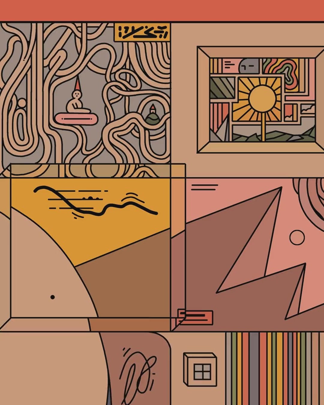 Artwork detail scan video