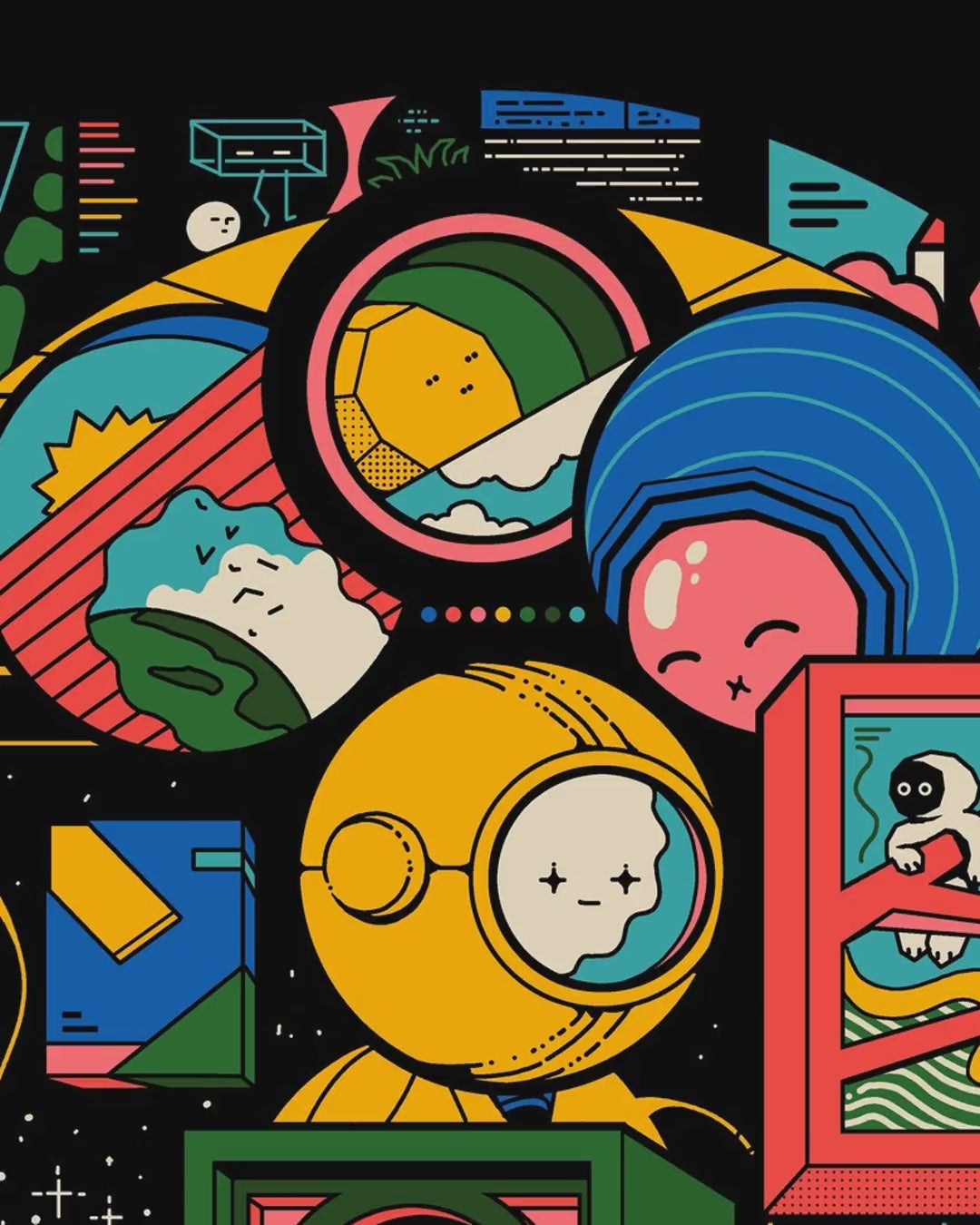 Artwork detail scan video