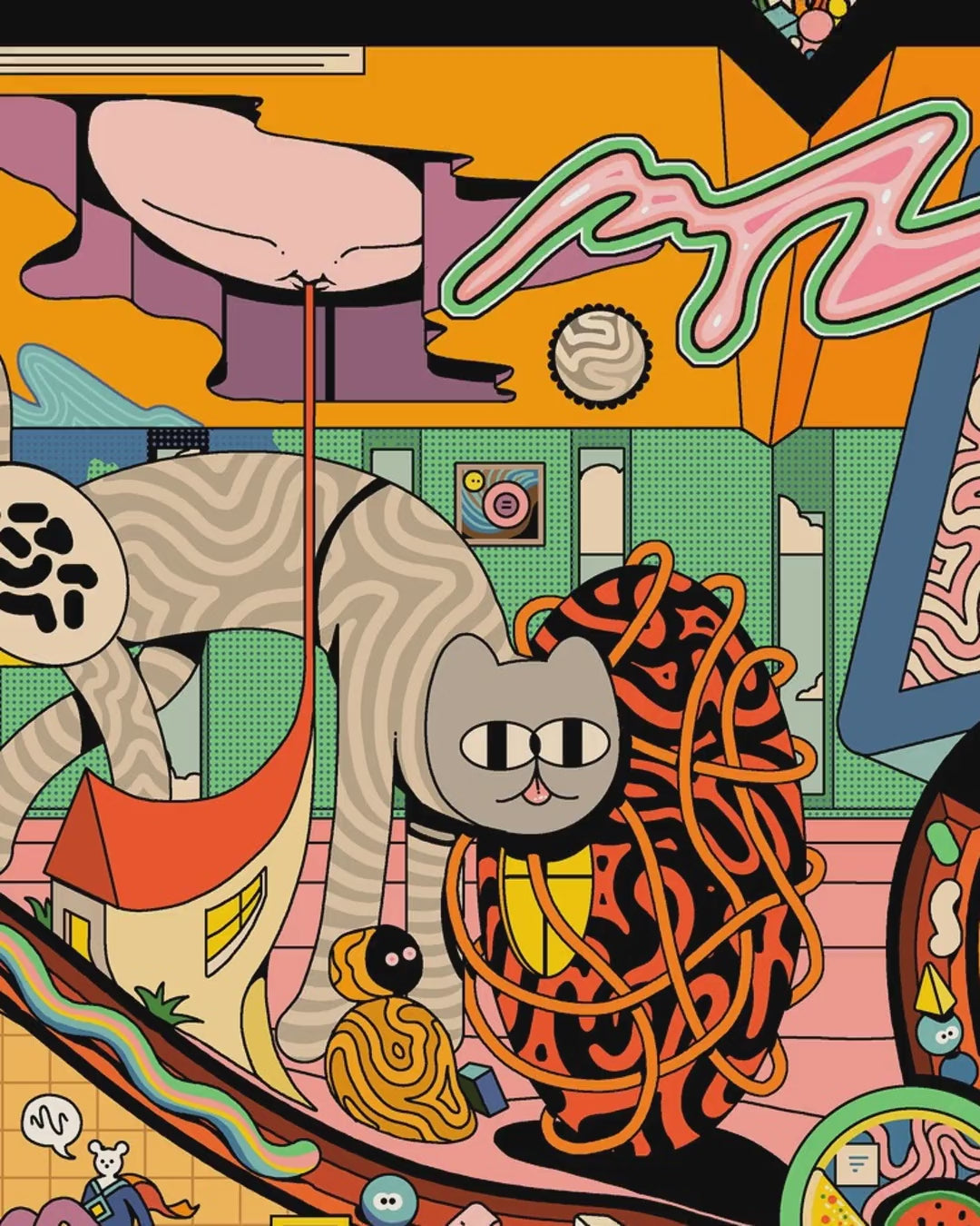 Artwork detail scan video