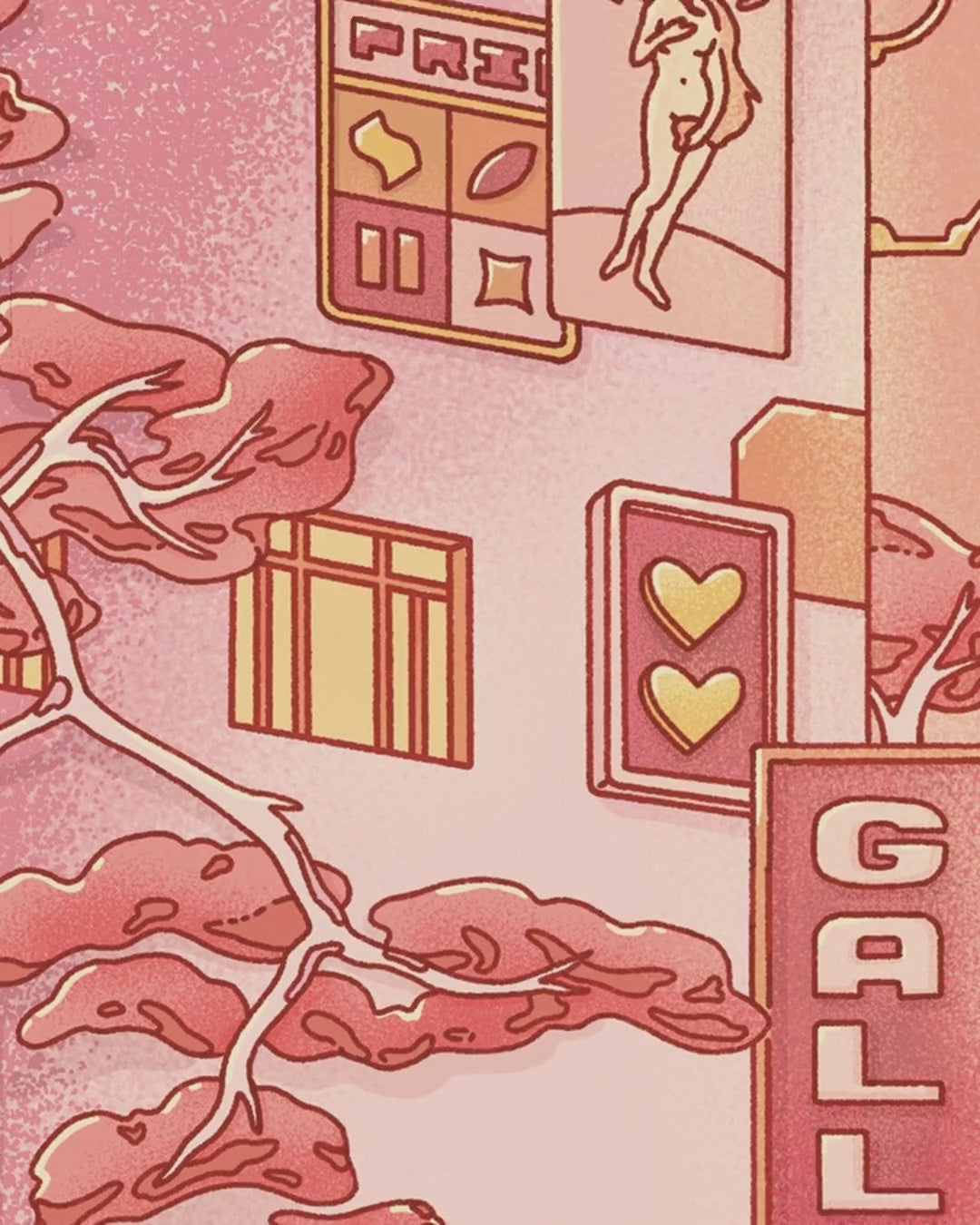 Artwork detail scan video