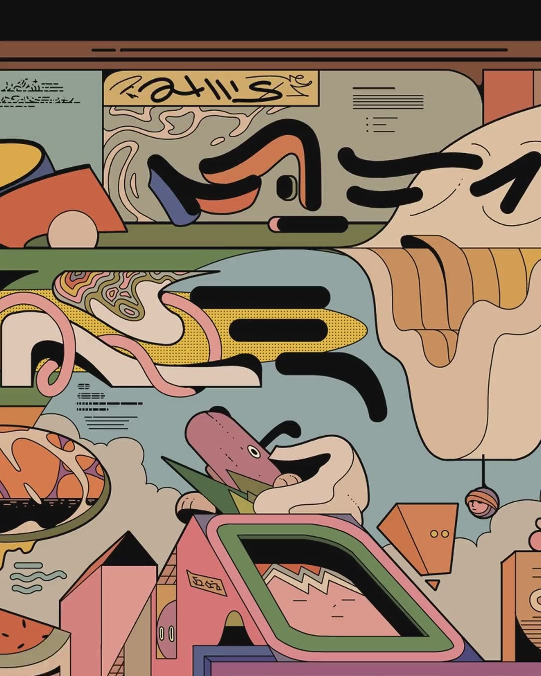 Artwork detail scan video