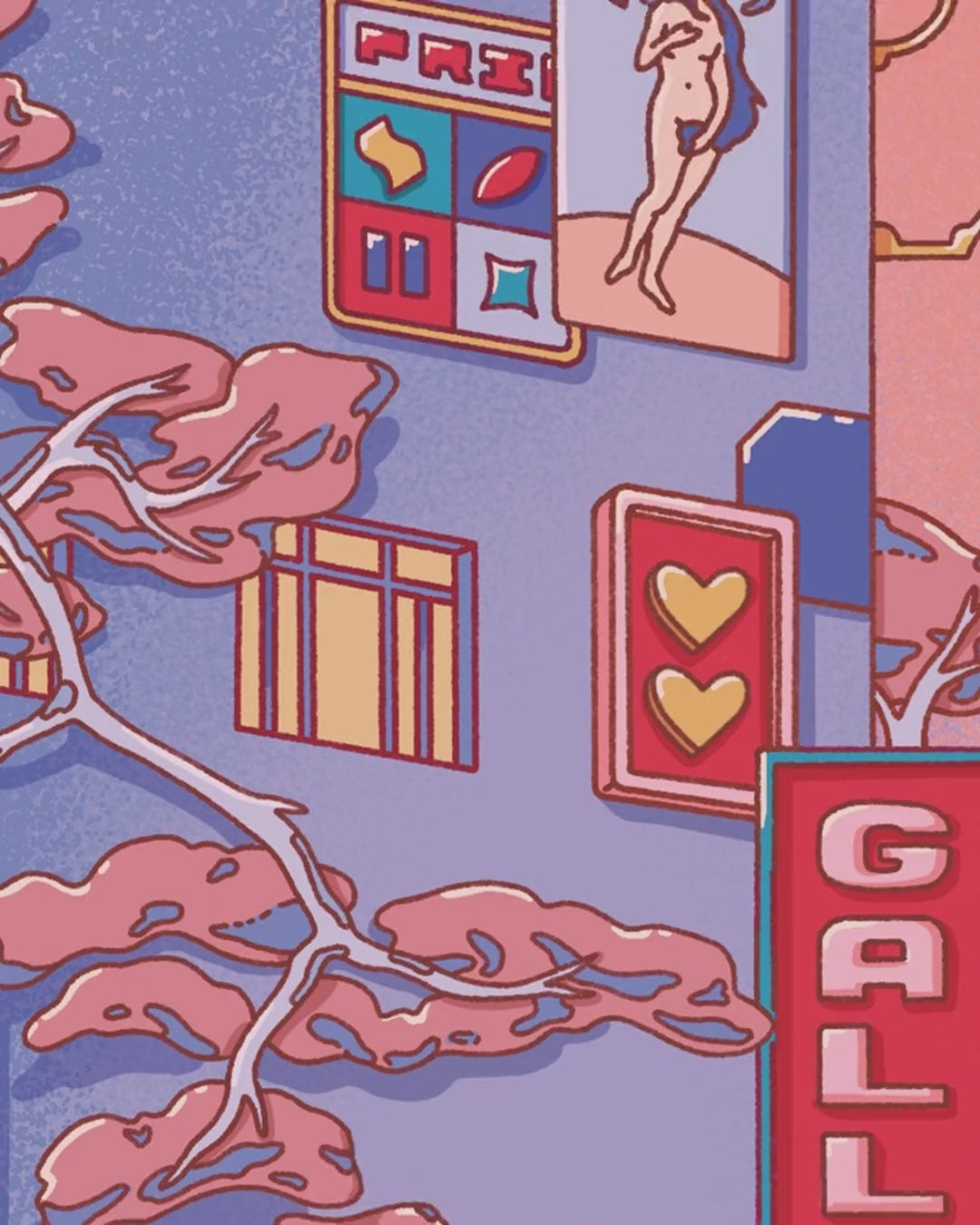 Artwork detail scan video