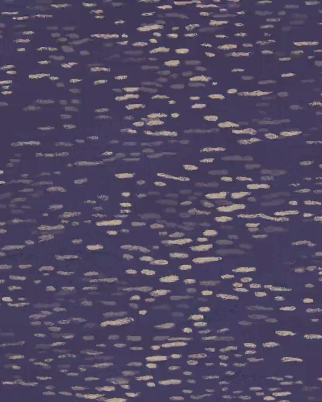 Close-up detail scan of "The Sea (moonlight Variation)" by Sophie Deller 
