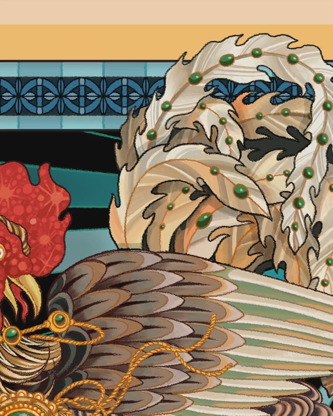 Artwork detail scan video