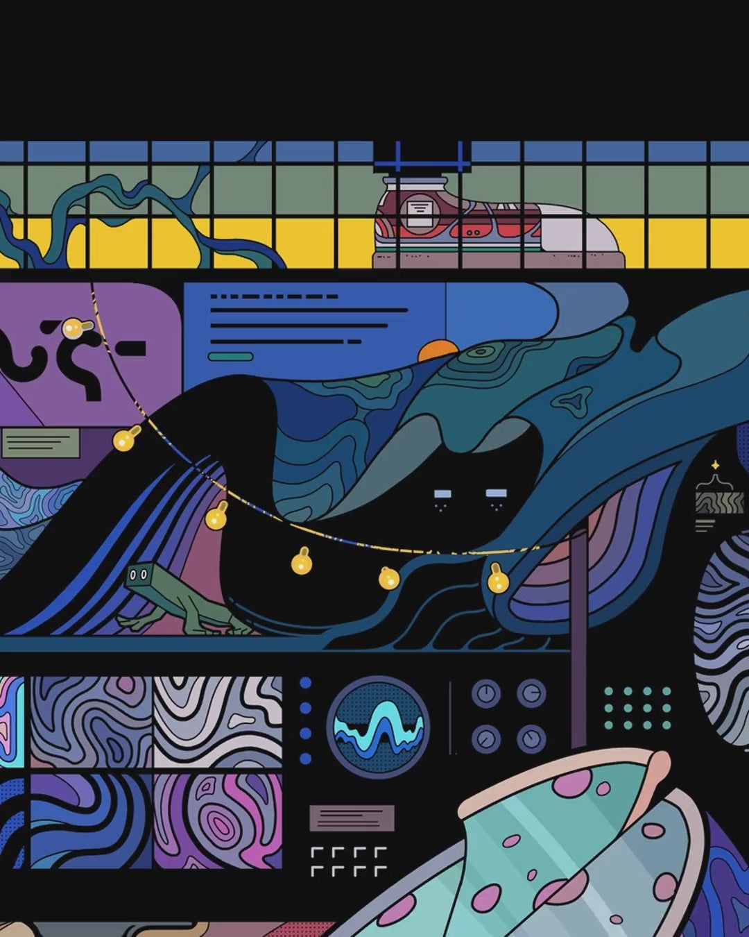 Artwork detail scan video