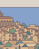 Close-up detail scan of "Settlements 12 – Gordes, France" by Rick Crane