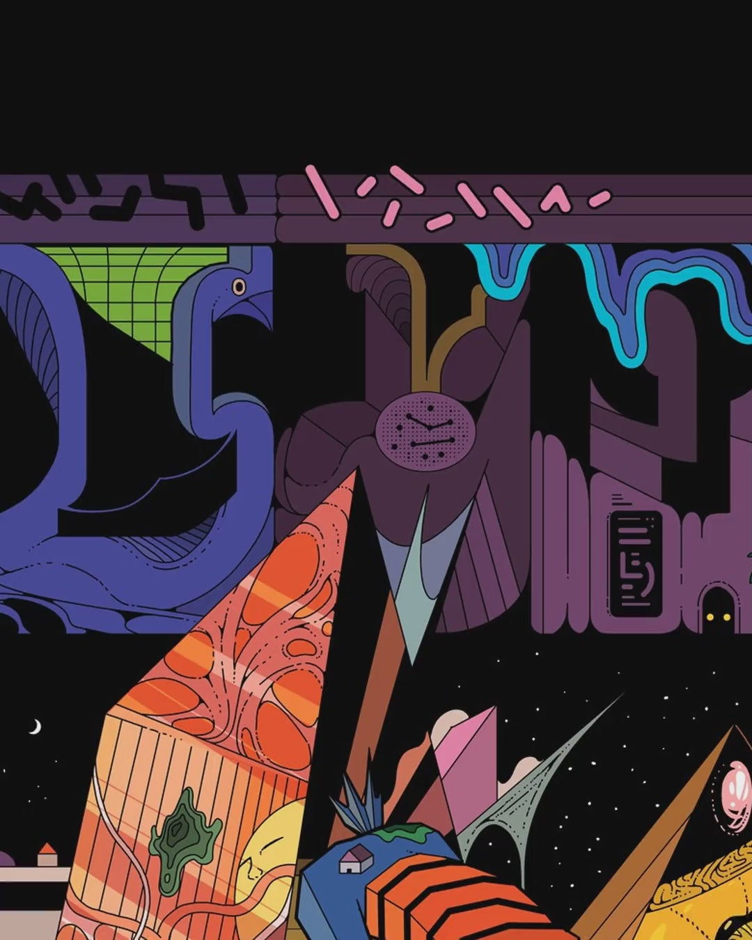 Artwork detail scan video