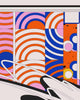 Close-up detail scan of "Everything Finds Its Place" by Vladimir Hadžić