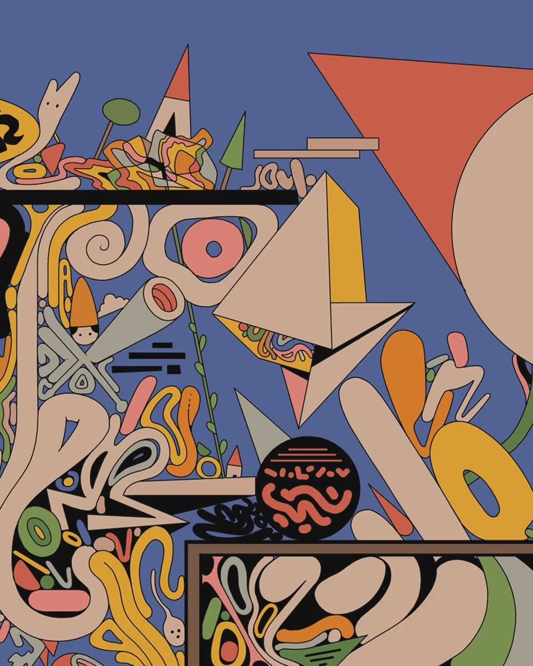 Artwork detail scan video