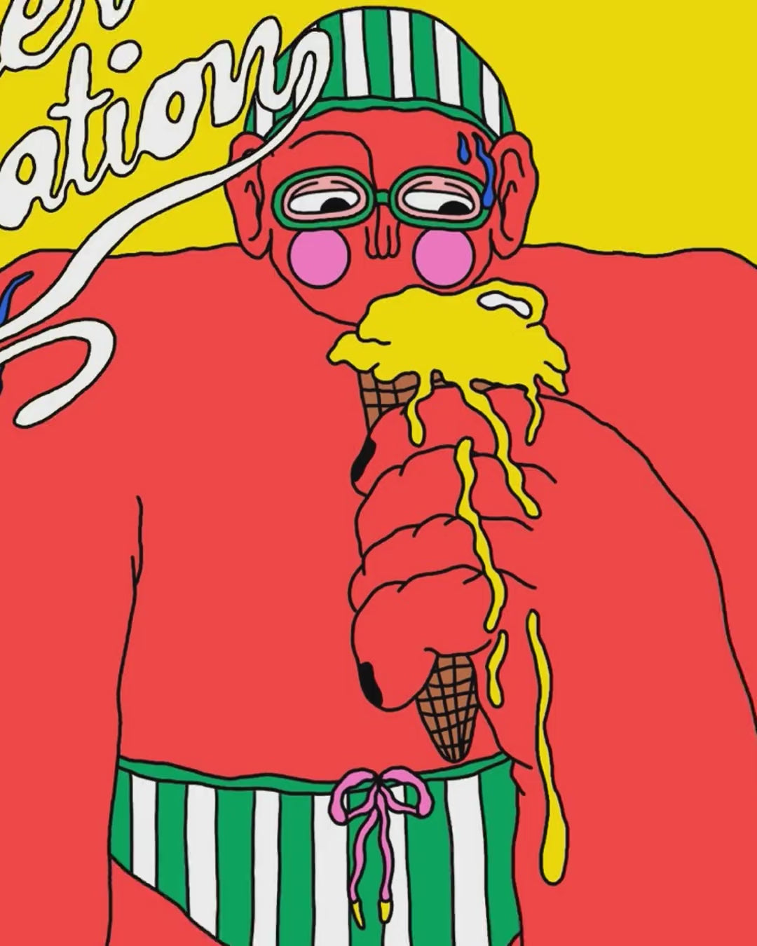 Artwork detail scan video