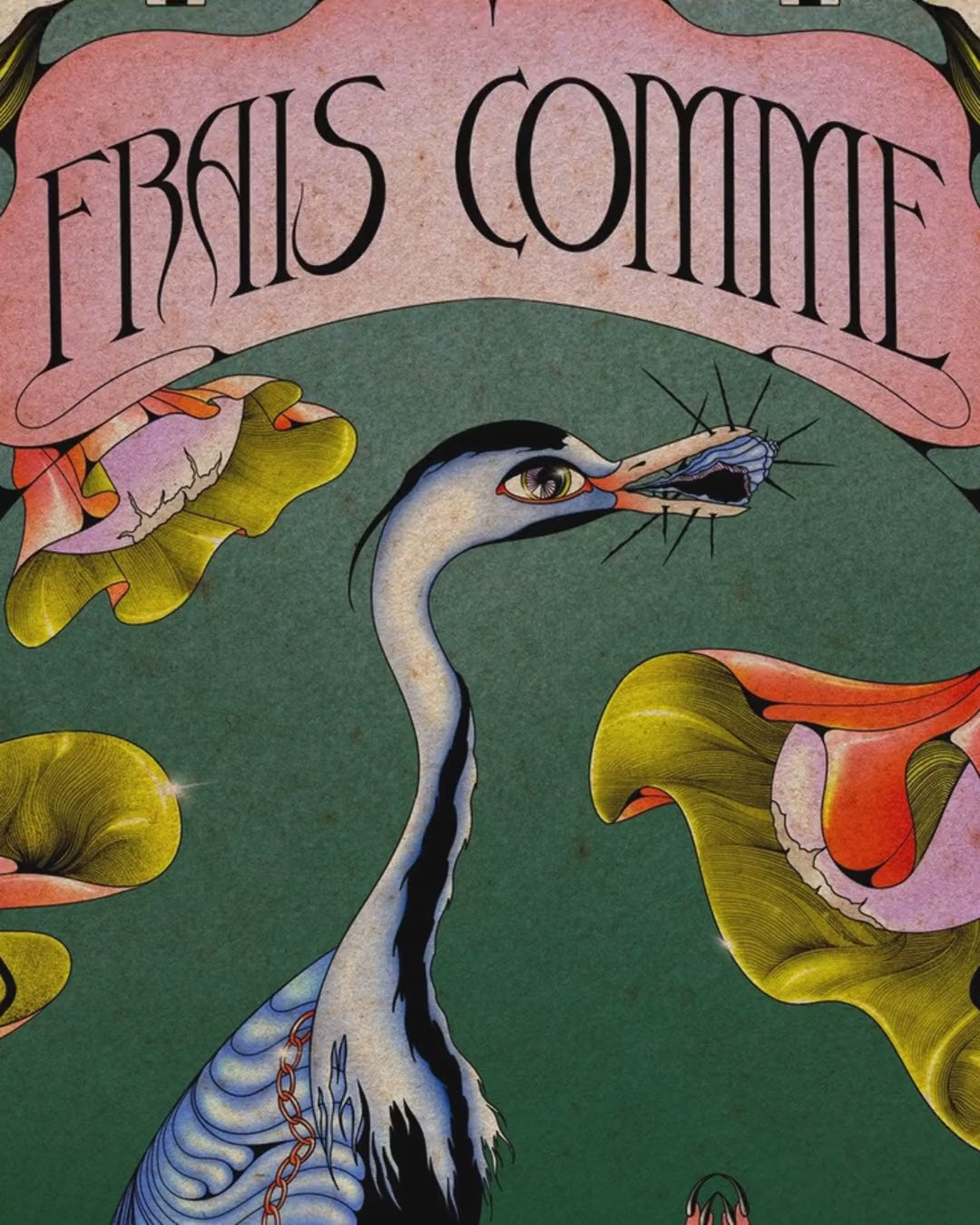 Artwork detail scan video