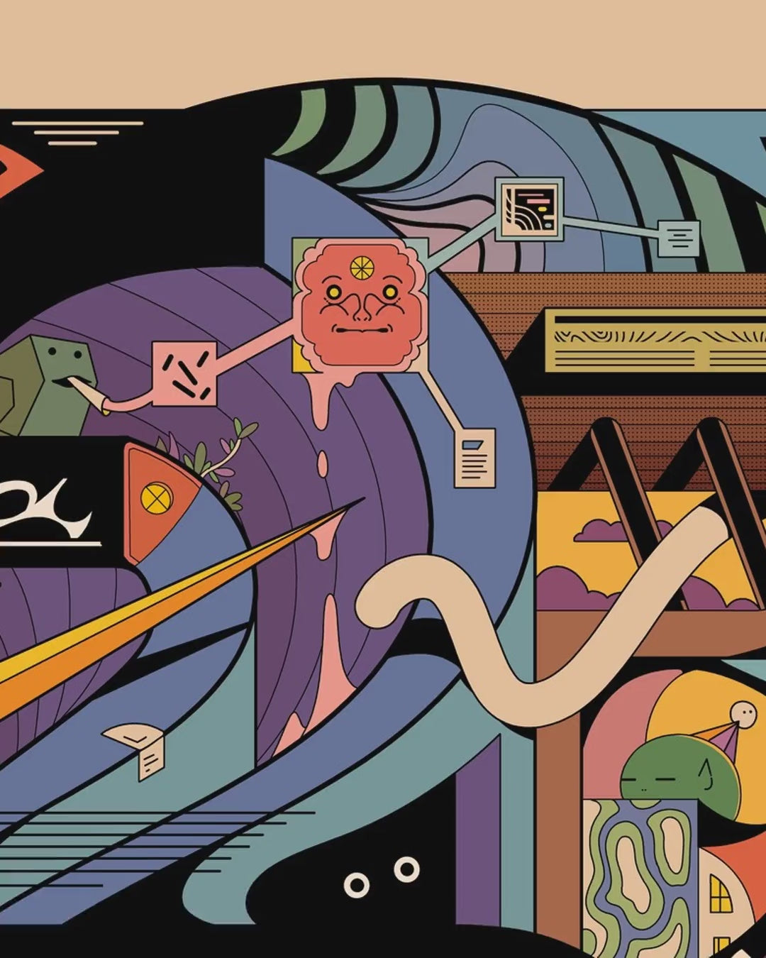 Artwork detail scan video