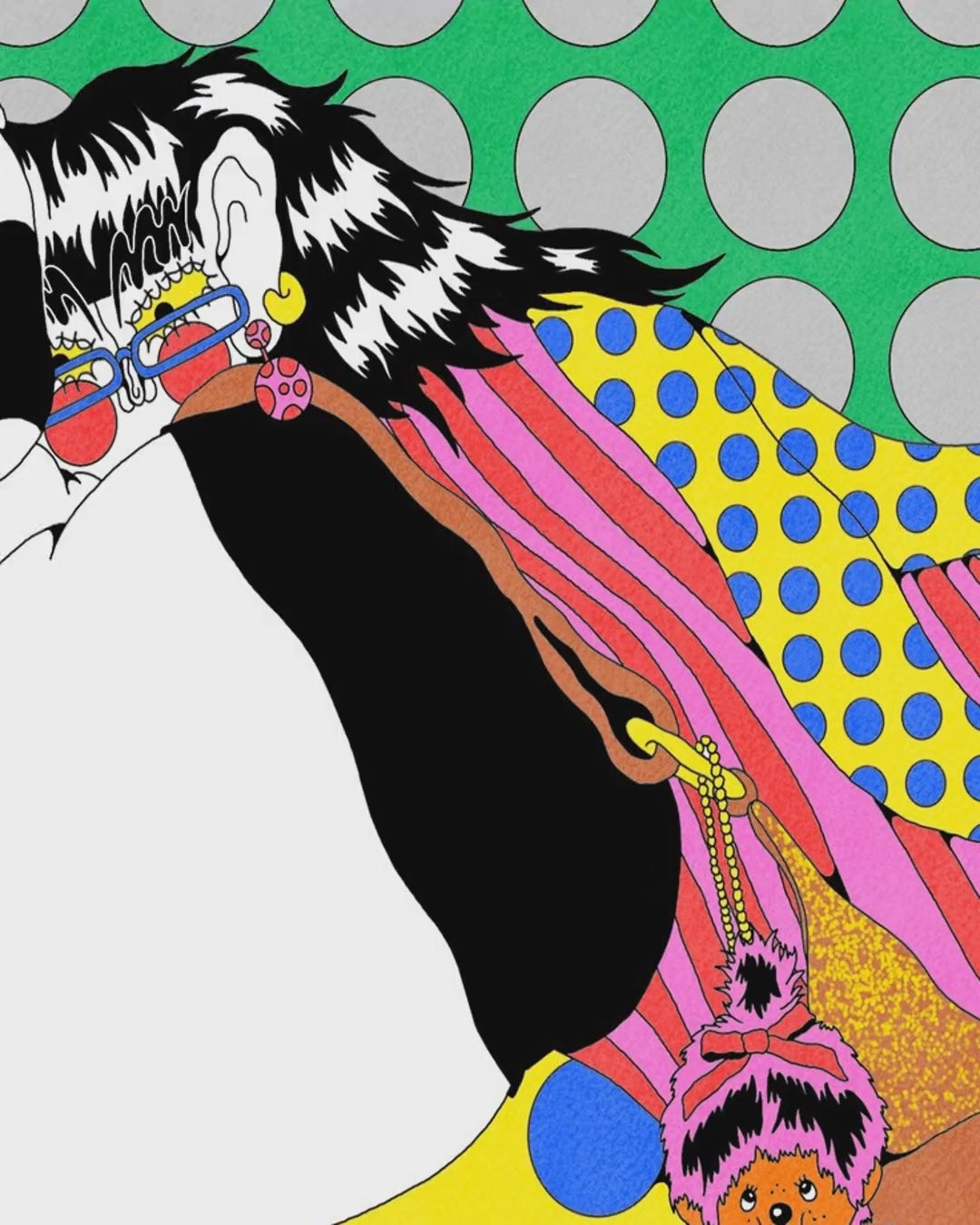 Artwork detail scan video