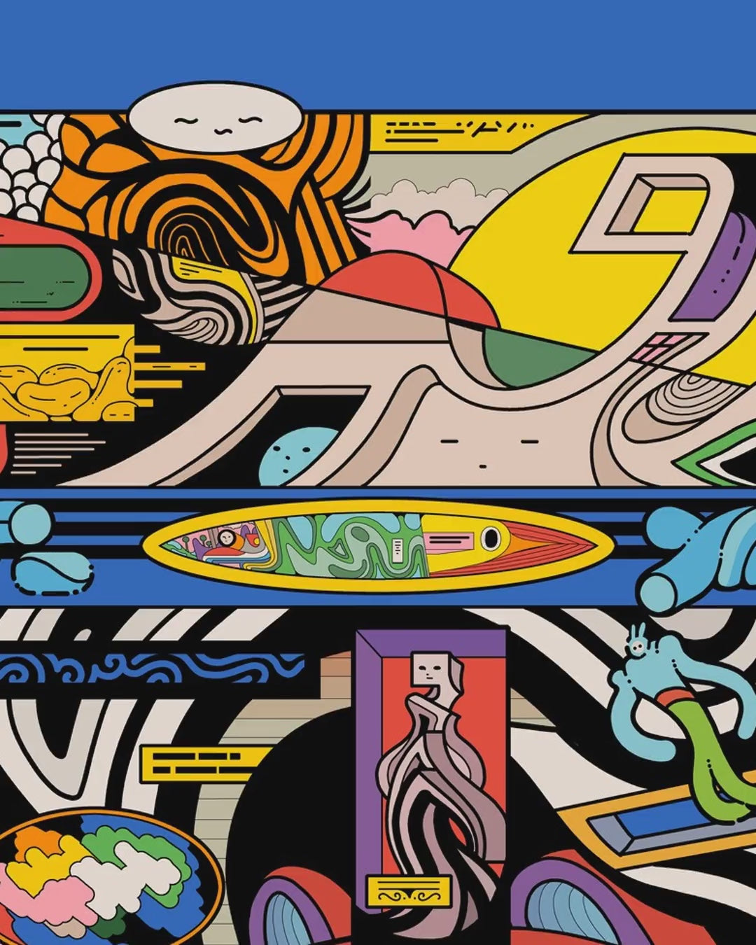 Artwork detail scan video