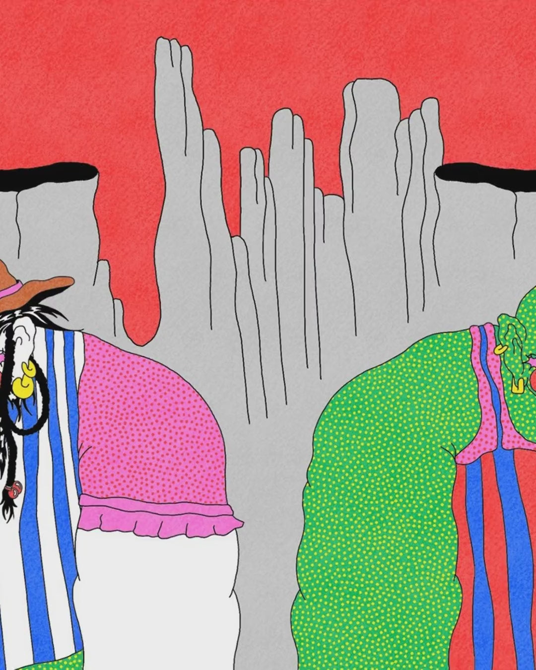 Artwork detail scan video