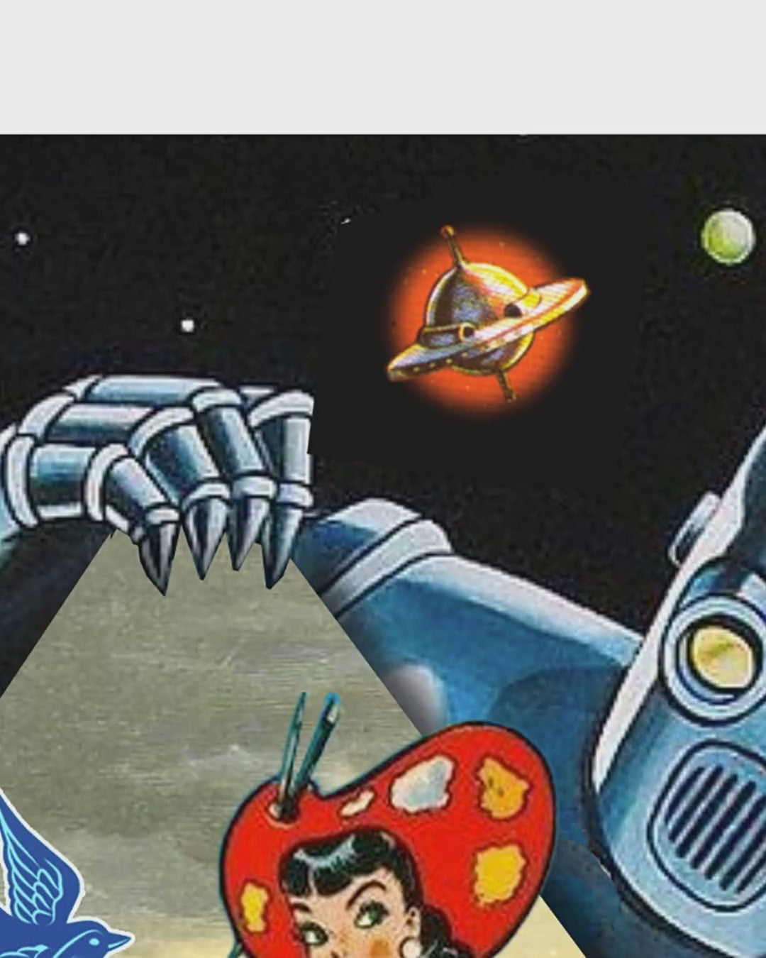 Artwork detail scan video