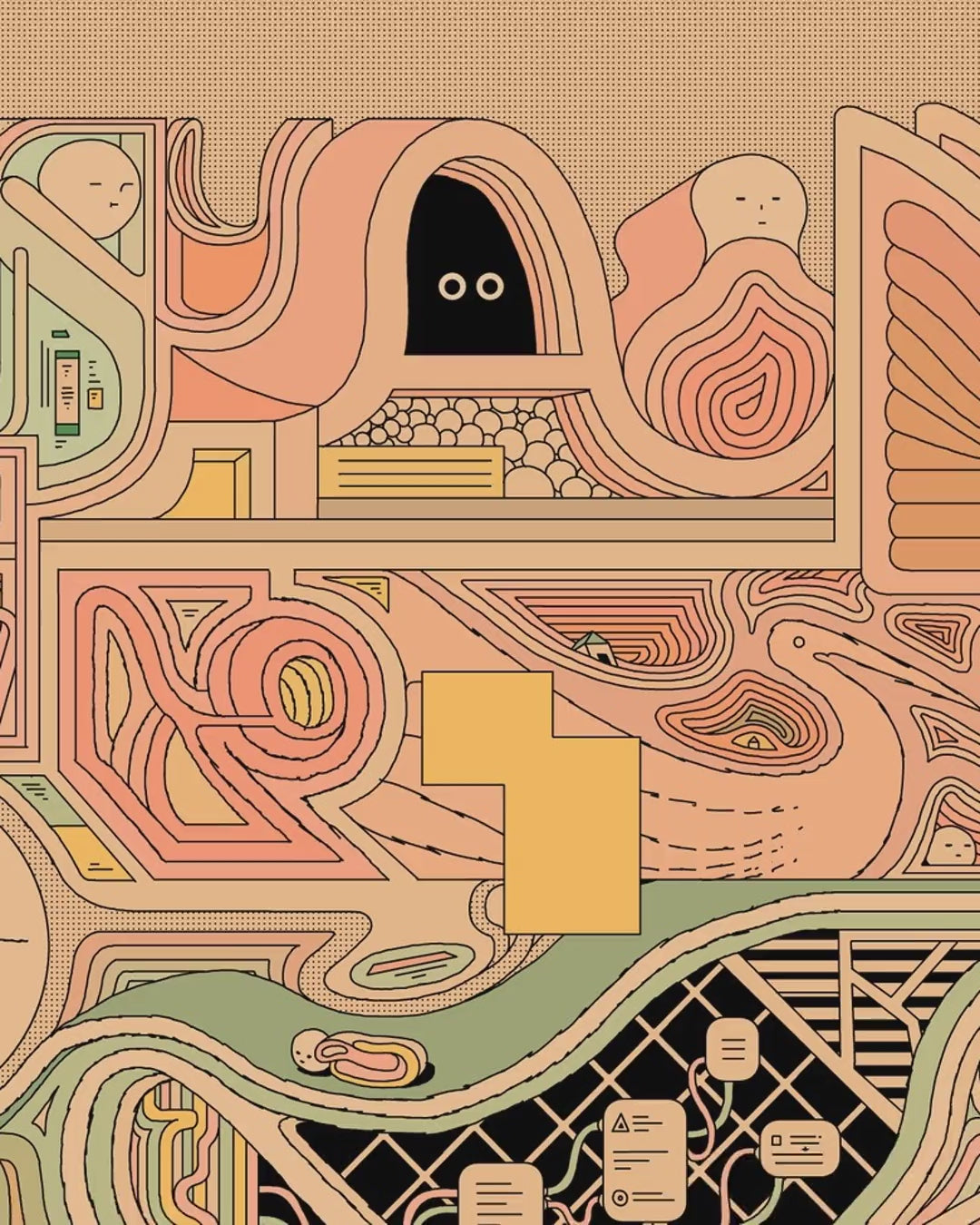 Artwork detail scan video