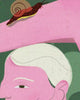 Close-up detail scan of "Slow" by Erika Lourenço