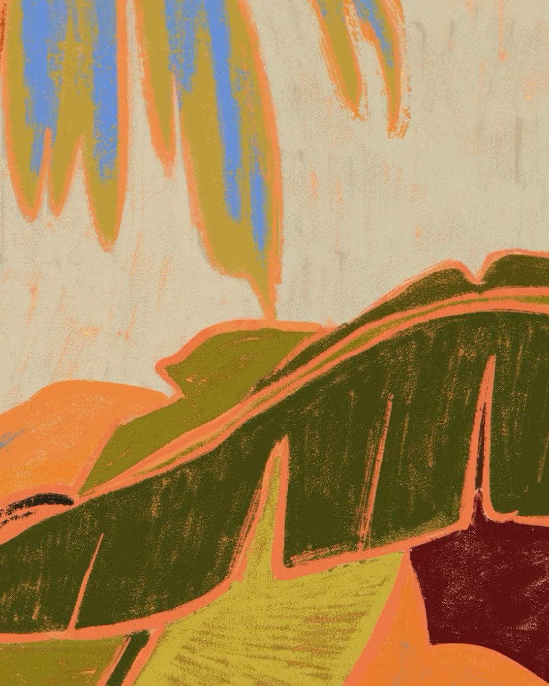 Artwork detail scan video