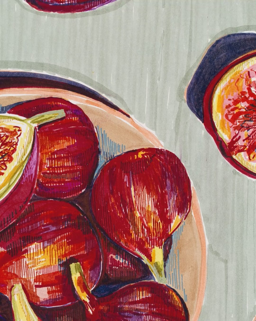 Artwork detail scan video