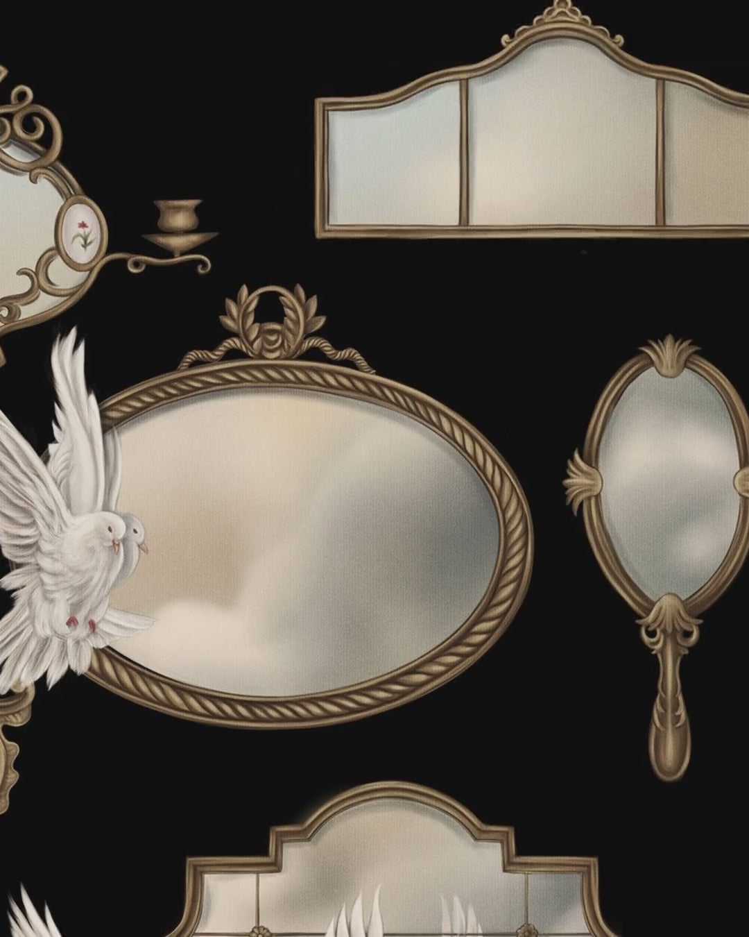 Artwork detail scan video