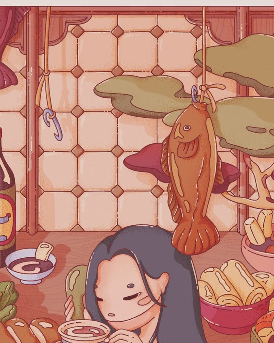 Artwork detail scan video