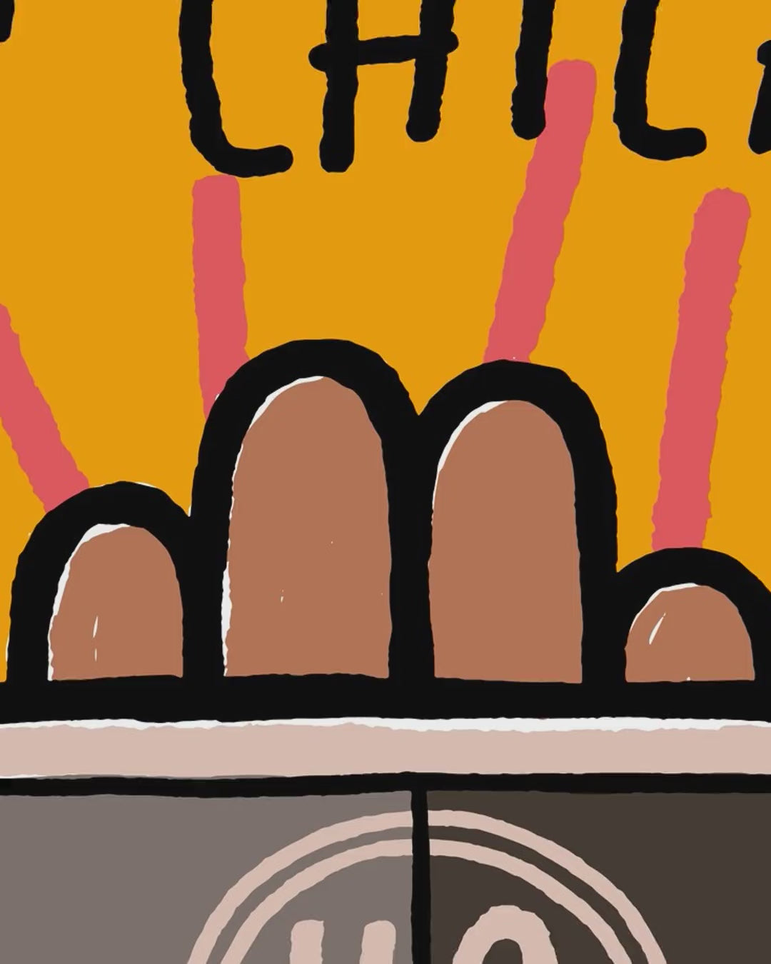 Artwork detail scan video