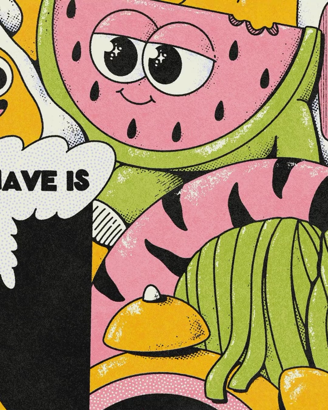 Artwork detail scan video