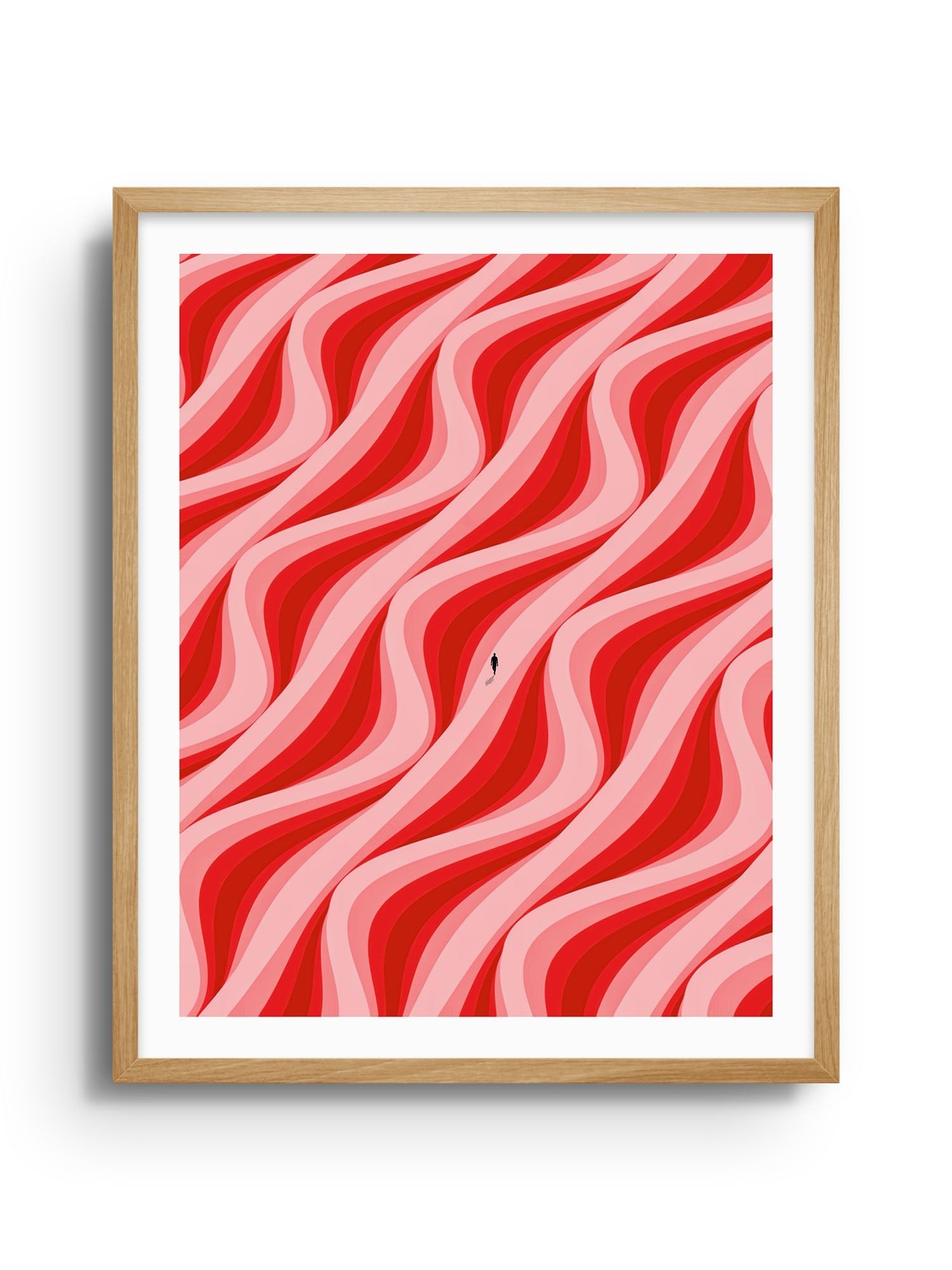 Profondo Rosso - Michael Strevens - East Side Studio - Art Prints