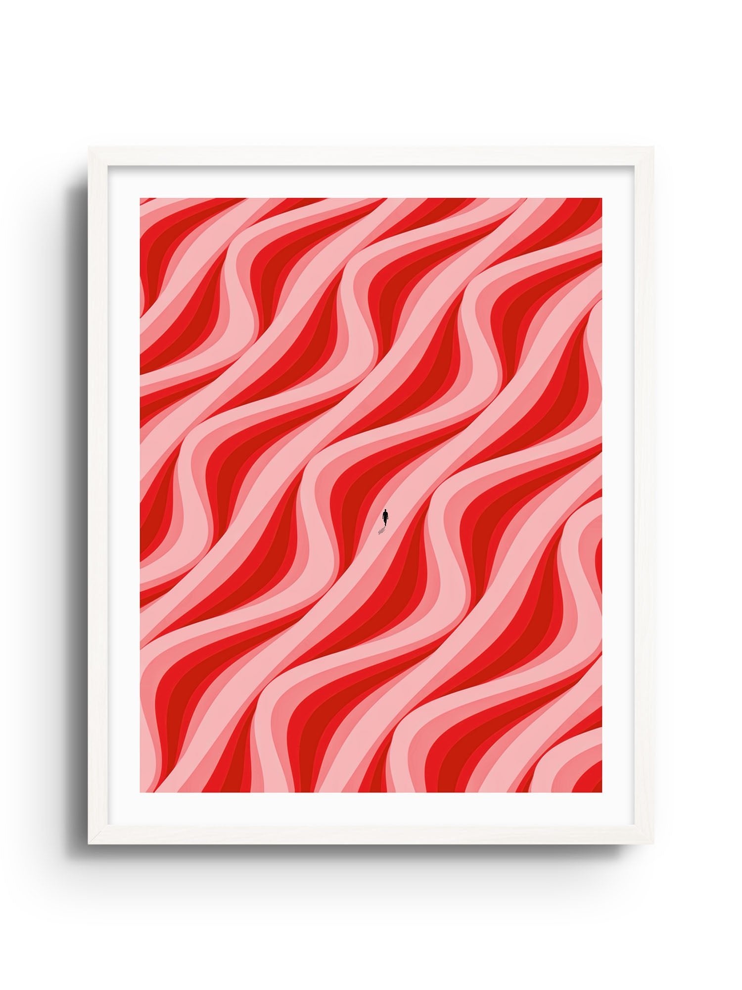 Profondo Rosso - Michael Strevens - East Side Studio - Art Prints