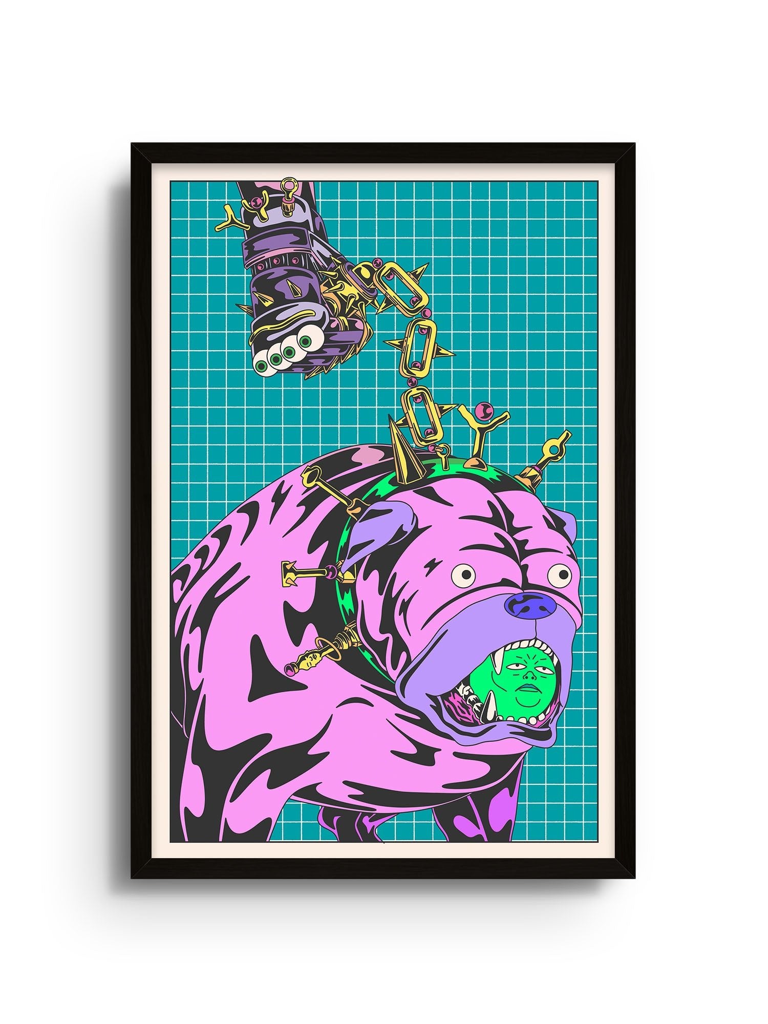 Puppy - Azaazelus - East Side Studio - Art Prints