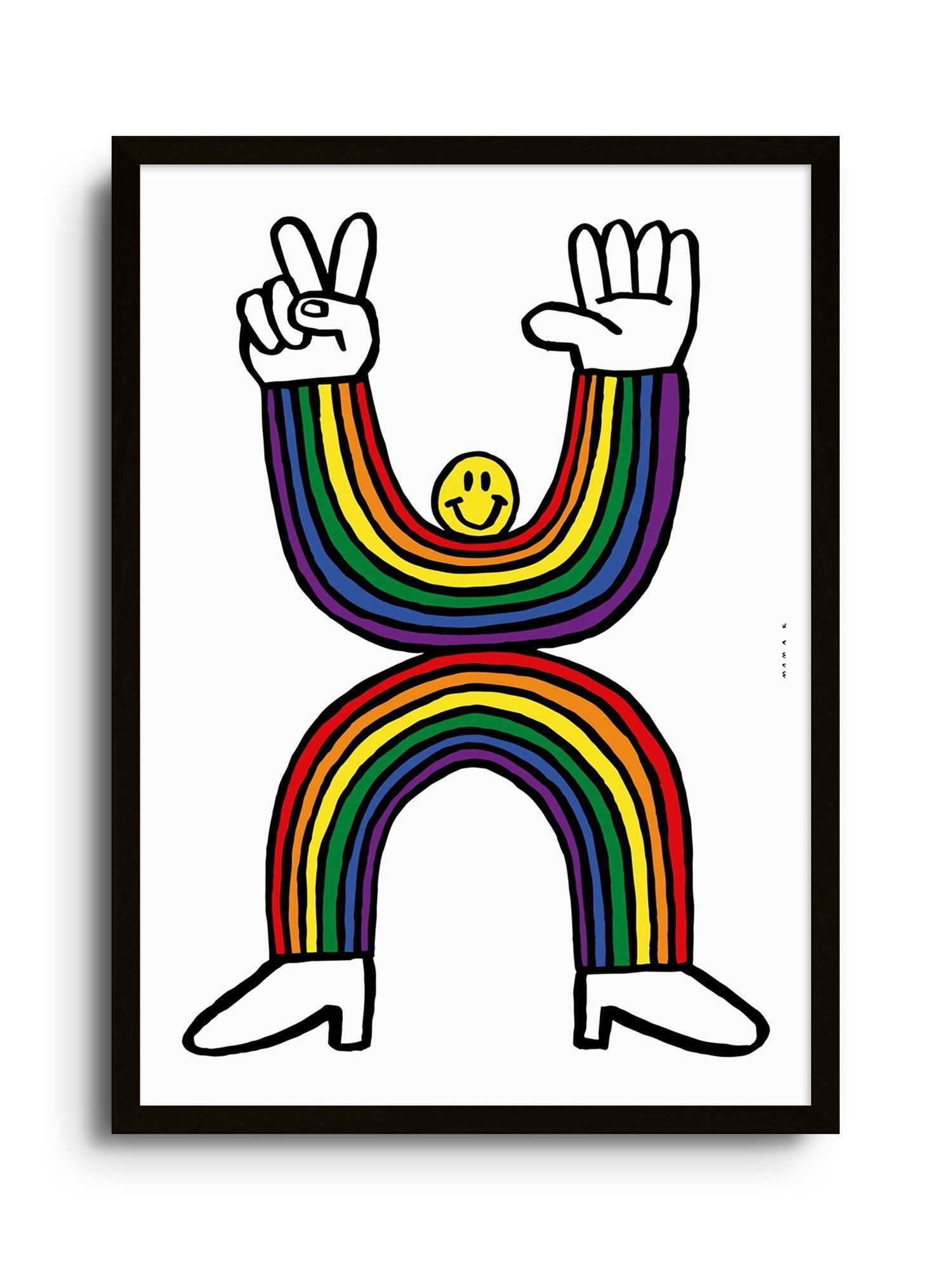 Rainbow People - Bartosz Mamak - East Side Studio - Art Prints