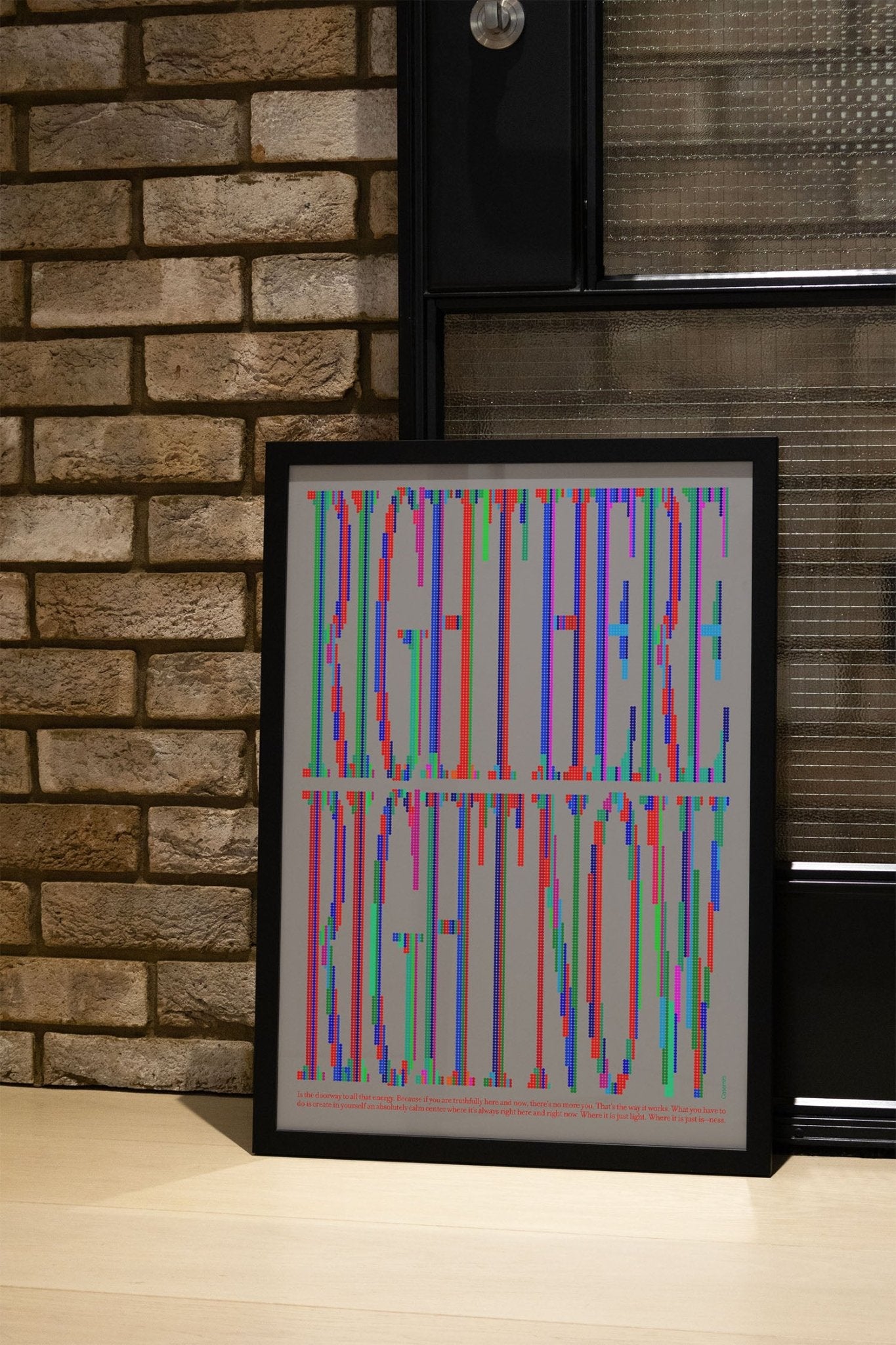 RIGHT HERE - Meritxell Casamira - East Side Studio - Art Prints